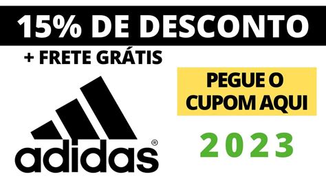 adidas cupom desconto